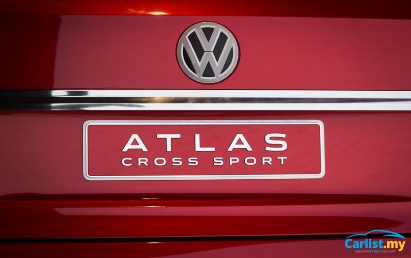 autos, cars, hp, volkswagen, atlas, auto news, cross sport, new york, new york 2018, volkswagen atlas cross sport, vw, new york 2018: volkswagen debuts atlas cross sport concept - phev, 355 hp
