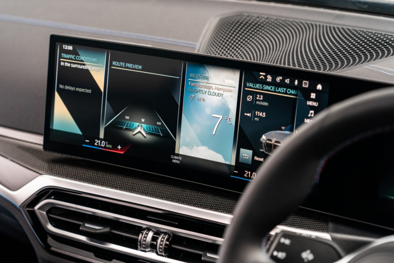 autos, bmw, cars, bmw i4, bmw idrive 8, idrive 8, bmw i4 is the first model to get software update for idrive 8