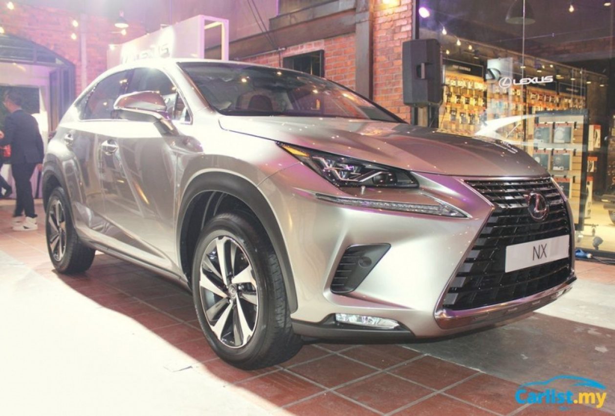 autos, cars, lexus, android, auto news, launches, lexus nx, lexus nx300, nx300, android, new lexus nx 300 facelift previewed, priced from rm311,900