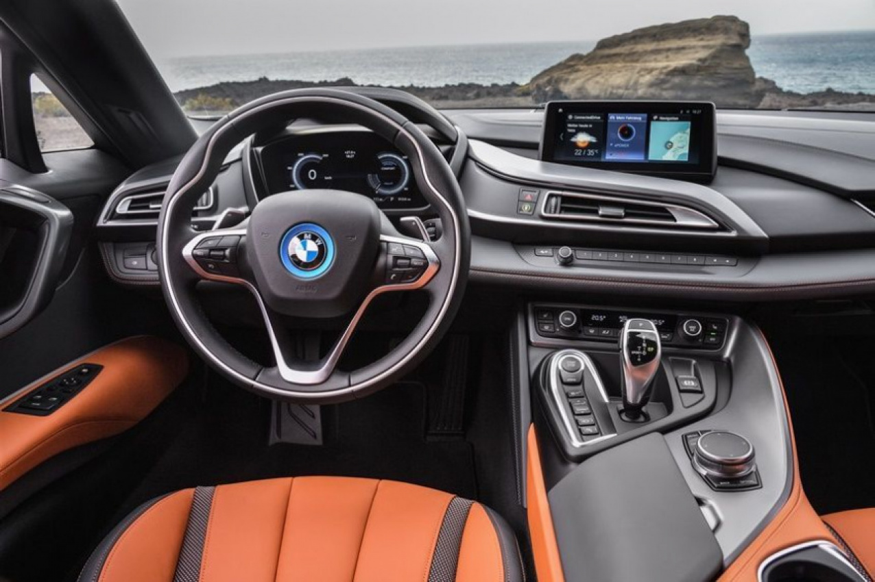 autos, bmw, cars, auto news, bmw i8, i8, i8 roadster, los angeles, los angeles 2017, la 2017: new bmw i8 debuts in usa, adds roadster variant with 3d printed metal parts!