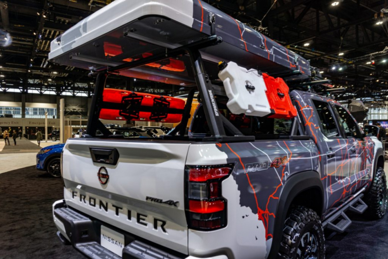 autos, cars, nissan, car show, concept cars, frontier, modifications, the 2022 chicago auto show nissan frontier concepts are rad diy fun