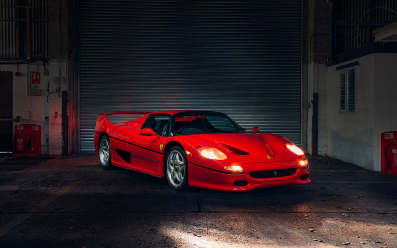 autos, cars, ferrari, news, auction, classics, ferrari f50, supercar, used cars, this ferrari f50 is one of just eight rhd examples and now it’s going to cross the auction block