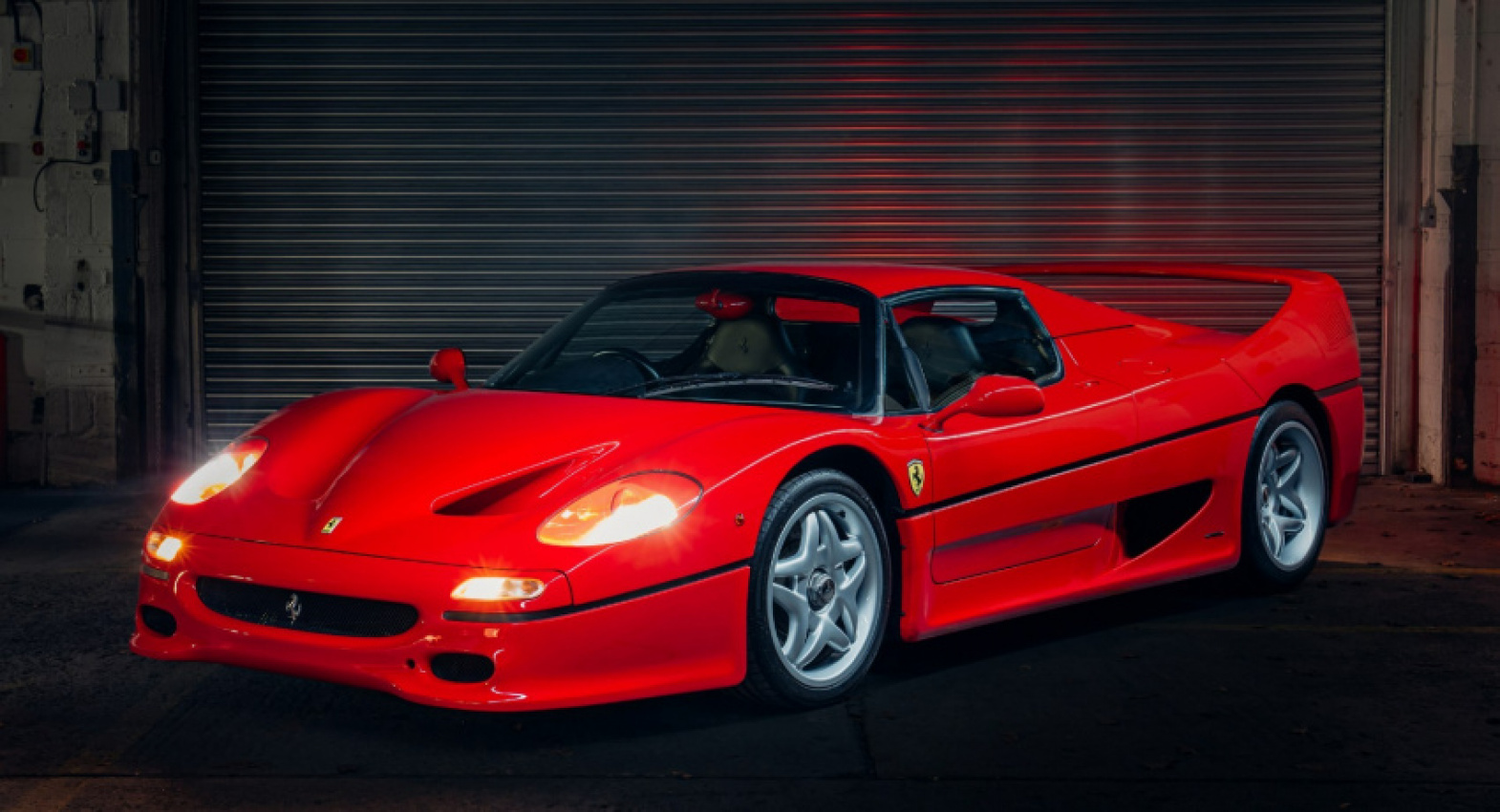 autos, cars, ferrari, news, auction, classics, ferrari f50, supercar, used cars, this ferrari f50 is one of just eight rhd examples and now it’s going to cross the auction block