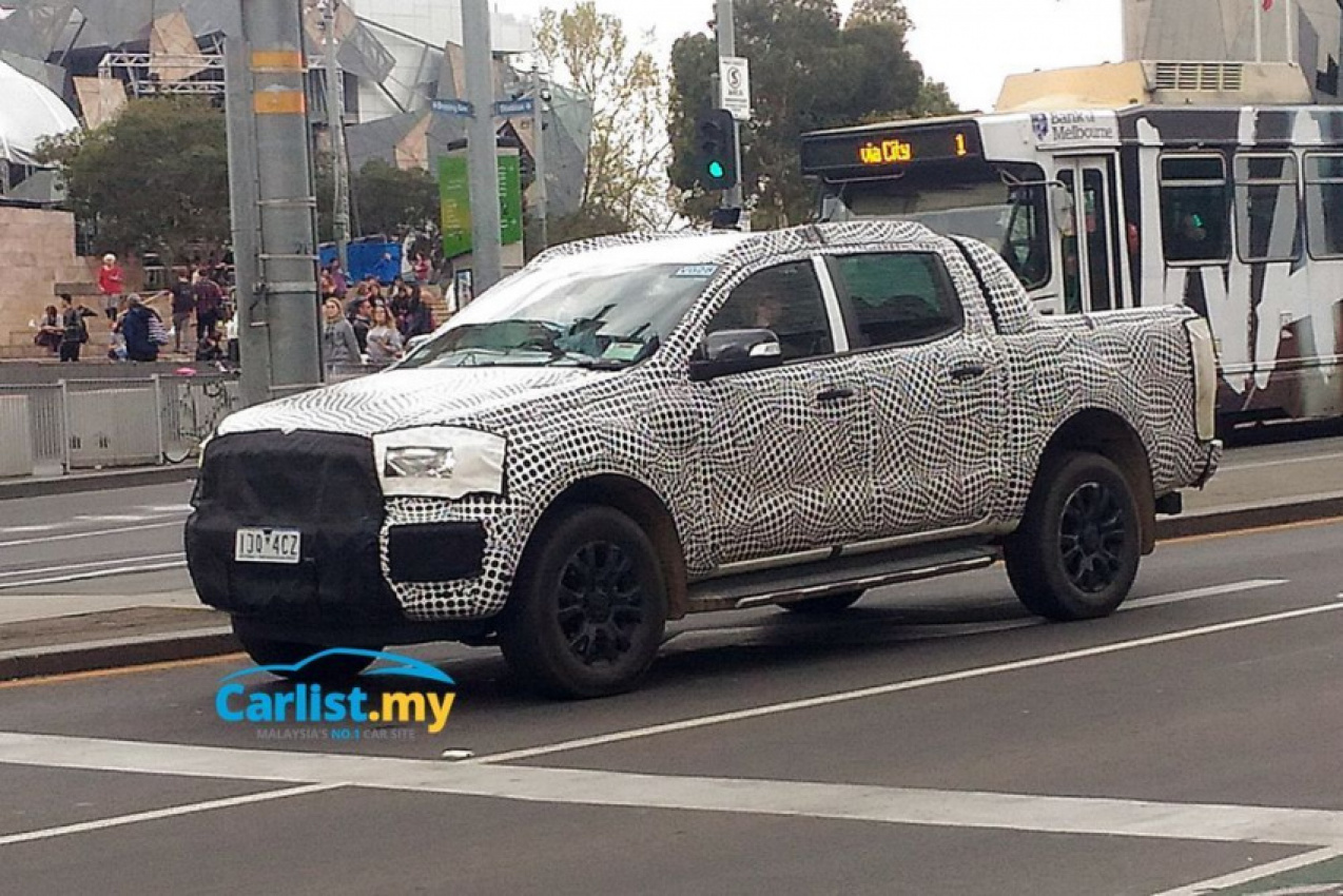 autos, cars, ford, auto news, ford ranger, ranger, spyshot: all-new 2019 ford ranger spotted in melbourne