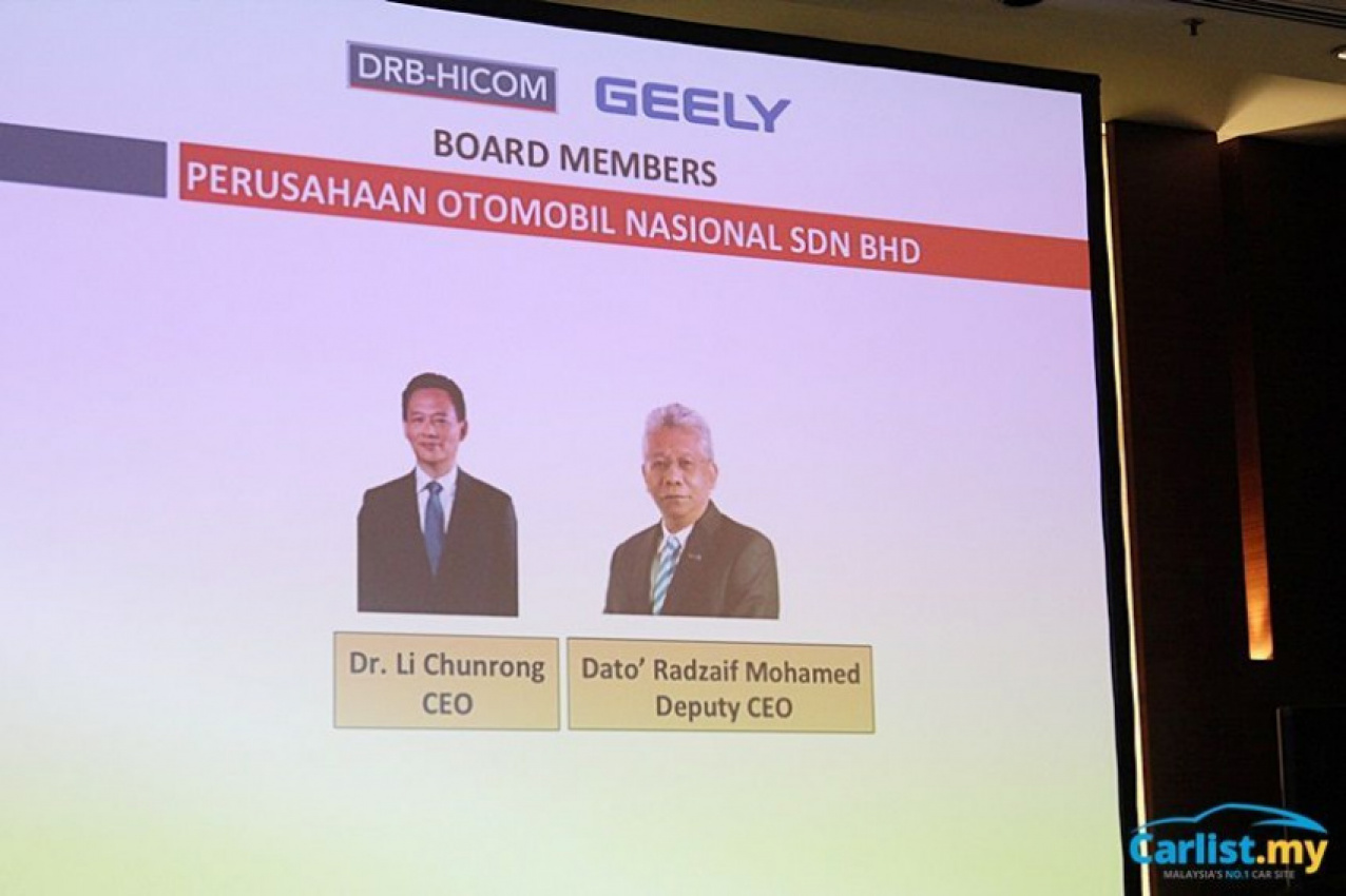autos, cars, geely, auto news, drb-hicom, proton, zheijiang geely, proton group boards receive nominees from drb-hicom and geely, revitalisation plans