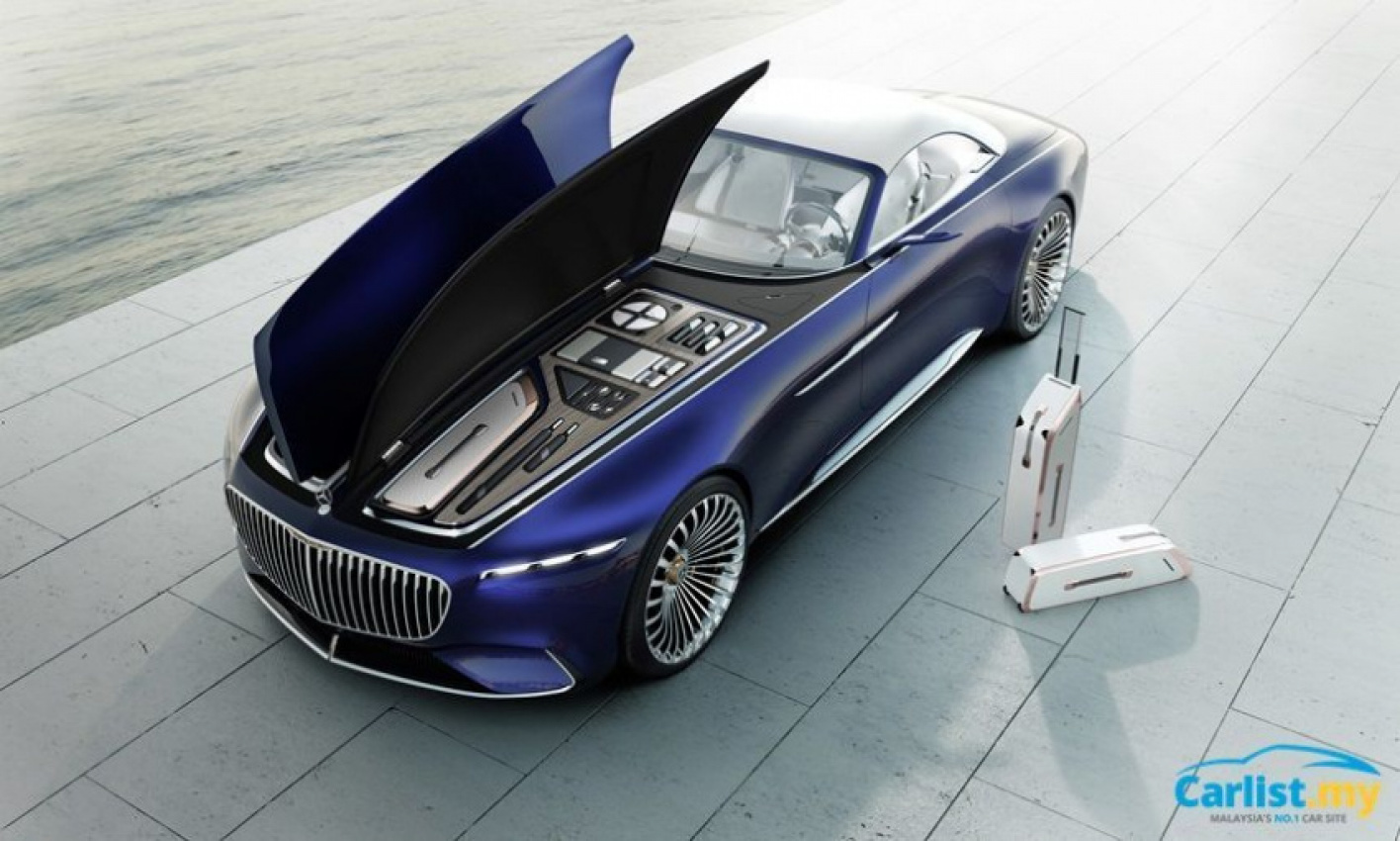 autos, cars, maybach, mercedes-benz, auto news, cabriolet, mercedes, mercedes-maybach, vision 6, vision mercedes-maybach 6 cabriolet, vision mercedes-maybach 6 cabriolet revealed – next-level luxury, full-ev