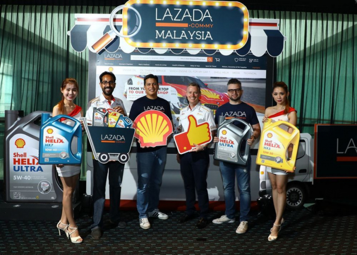 autos, cars, auto news, lazada, shell, you can now buy shell helix products and service packages on lazada