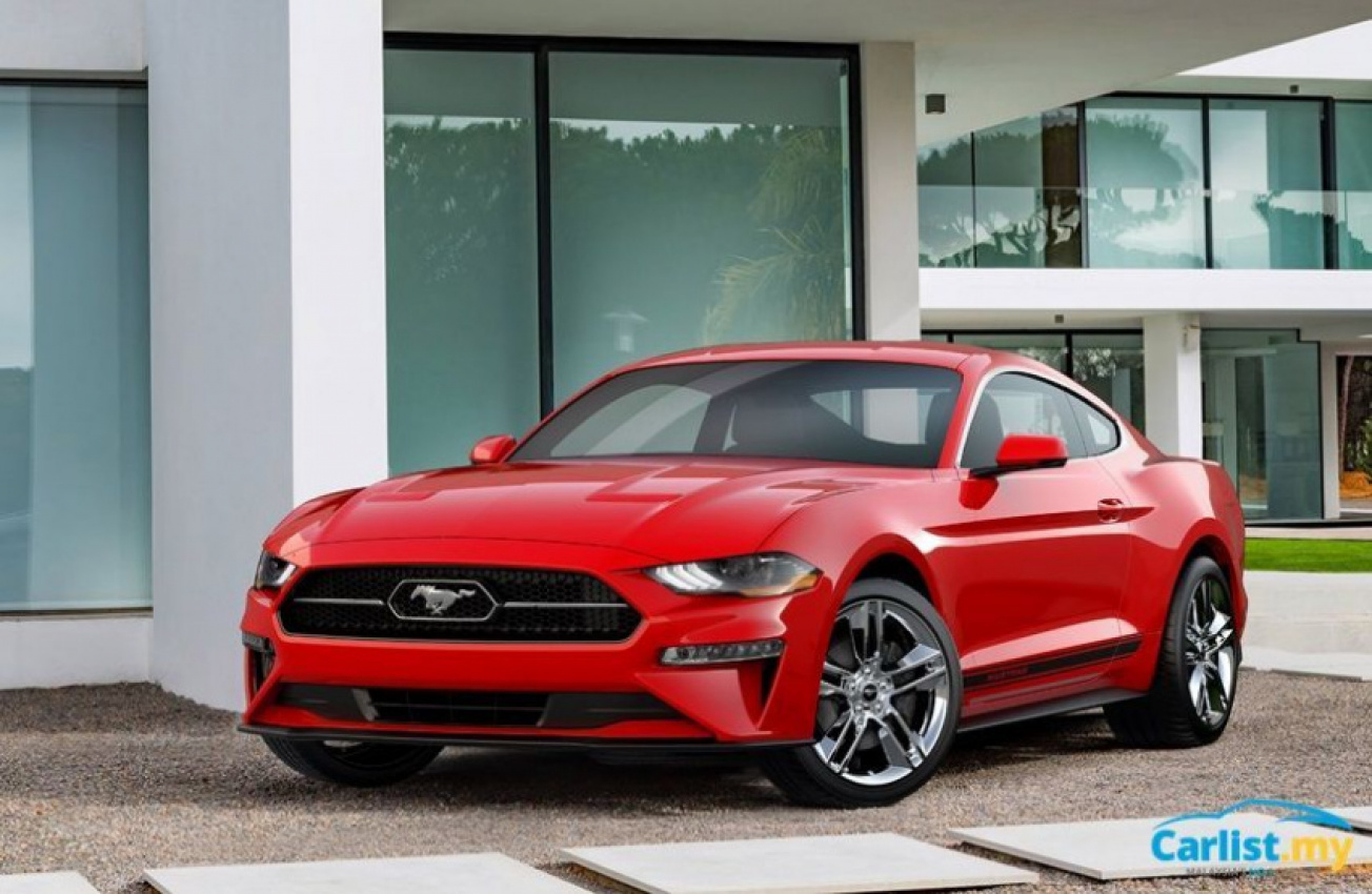 autos, cars, ford, auto news, ford mustang, ford mustang pony package, mustang, pony package, 2018 ford mustang pony package introduced for us market