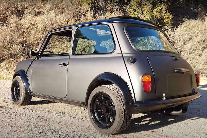 autos, cars, classic cars, mini, android, tuning, video, android, can you turn a classic mini into a luxury sports car?