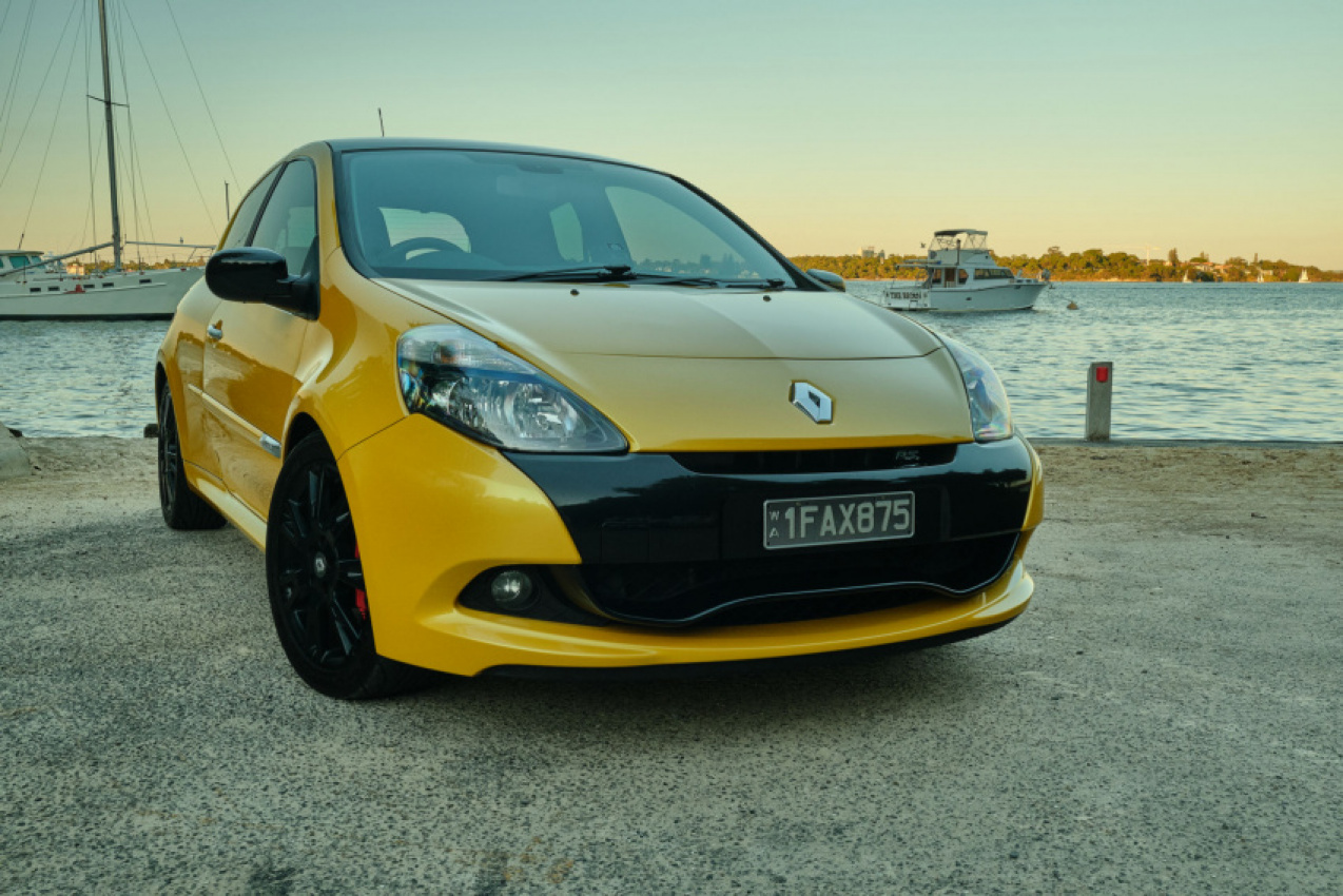 autos, cars, news, renault, australia, galleries, hot hatch, renault clio, renaultsport, reviews, carscoops garage: this is our 2011 renault clio rs 200 agp
