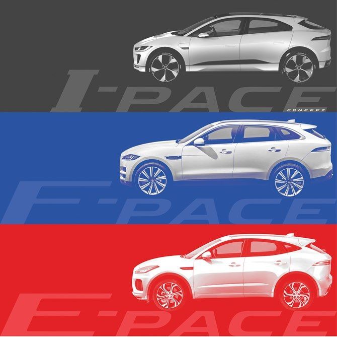 autos, cars, jaguar, auto news, e-pace, jaguar e–pace, all-new 2018 jaguar e-pace teased ahead of 13 july debut; new compact suv