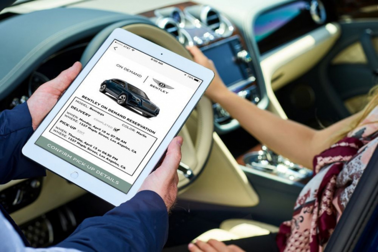 autos, bentley, cars, auto news, bentley on demand, grab, uber, bentley announces own luxury ride hailing app