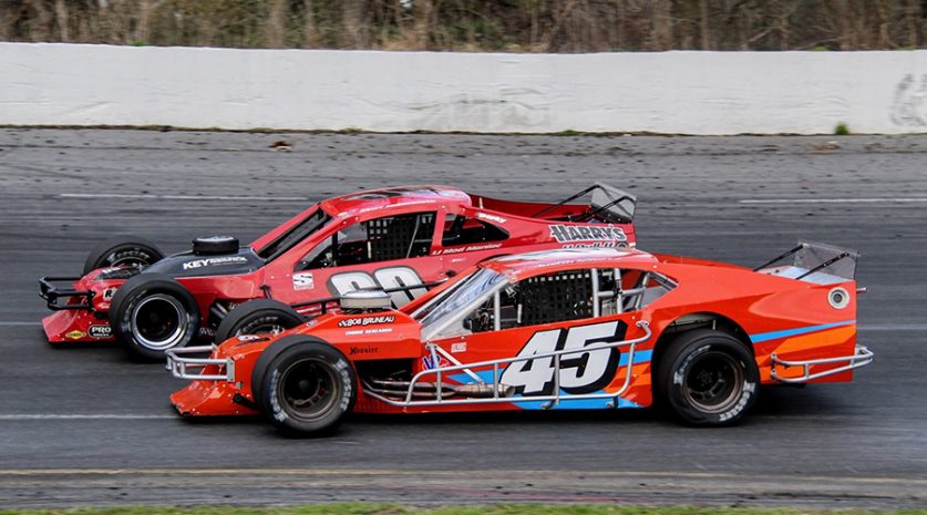 all stock cars, autos, cars, eight events on current roc modified series schedule