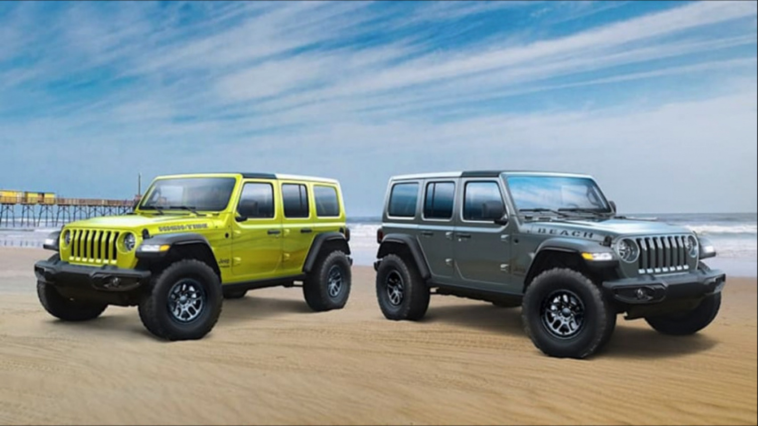 autos, cars, jeep, jeep wrangler, rubicon, wrangler, the 2022 jeep wrangler high tide is totally beachy