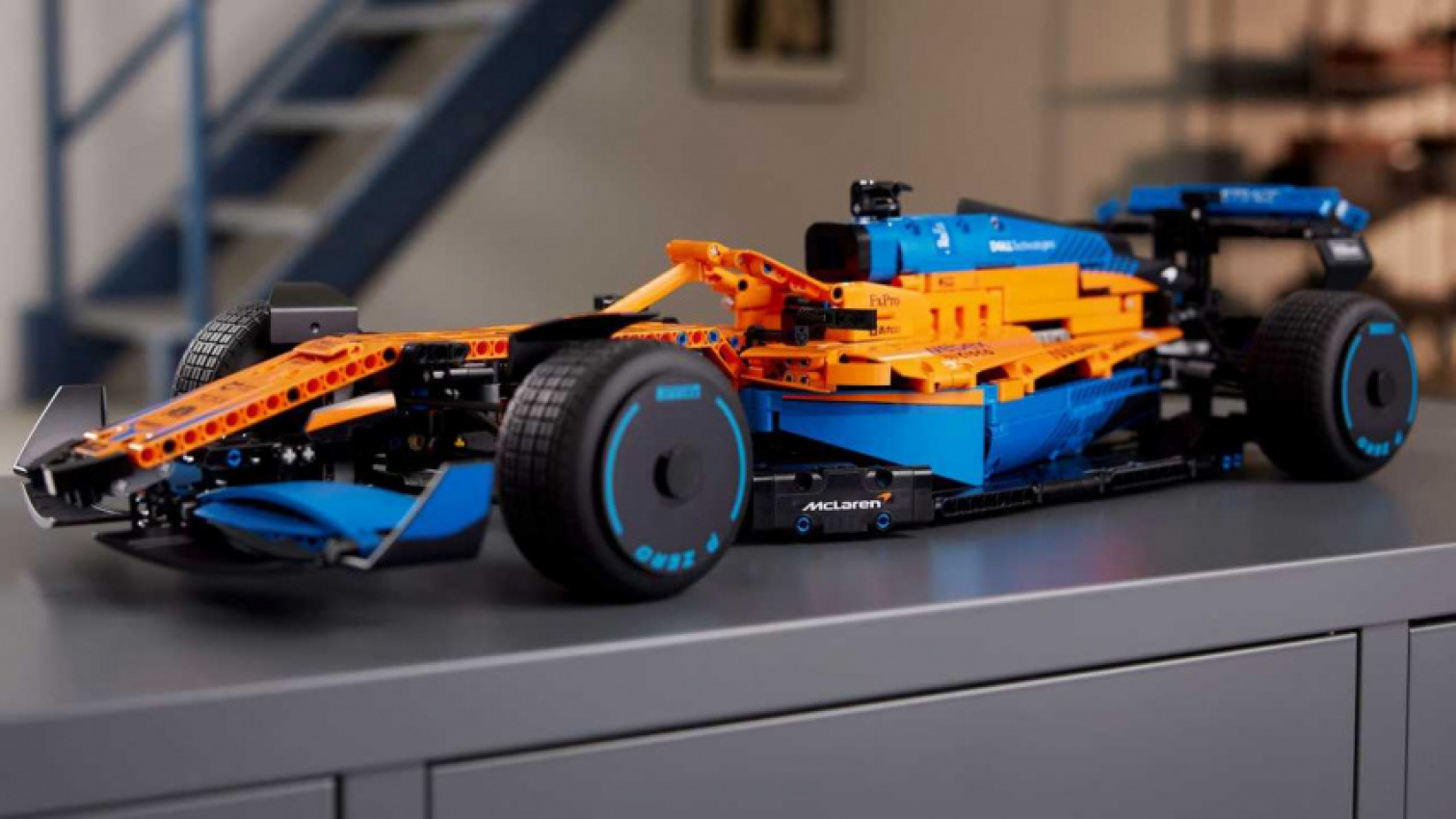 autos, cars, mclaren, lego technic mclaren f1 car model launches with 1,432 pieces