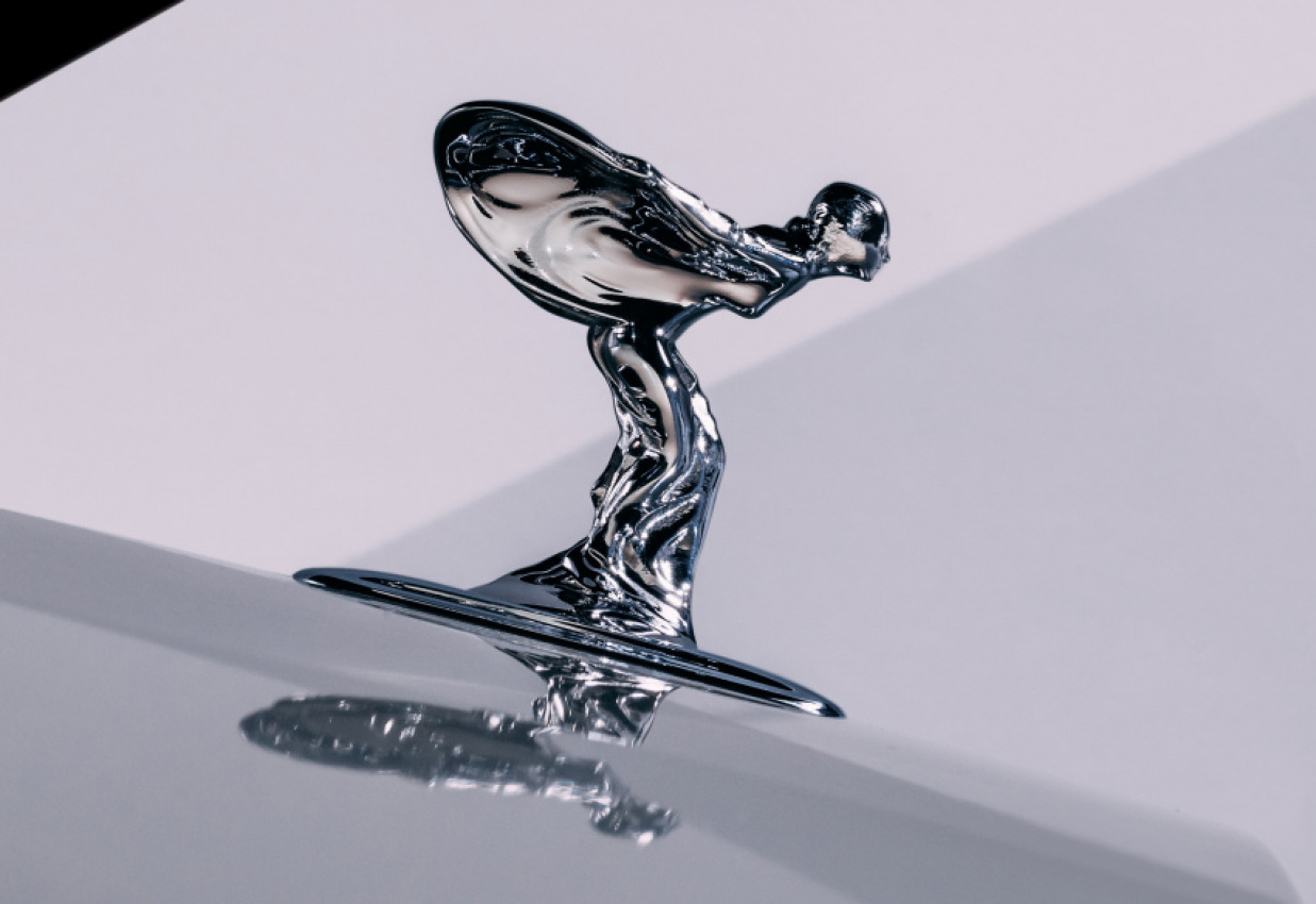 autos, cars, rolls-royce, design, electric cars, luxury cars, rolls-royce redesigned the spirit of ecstasy for the electric era