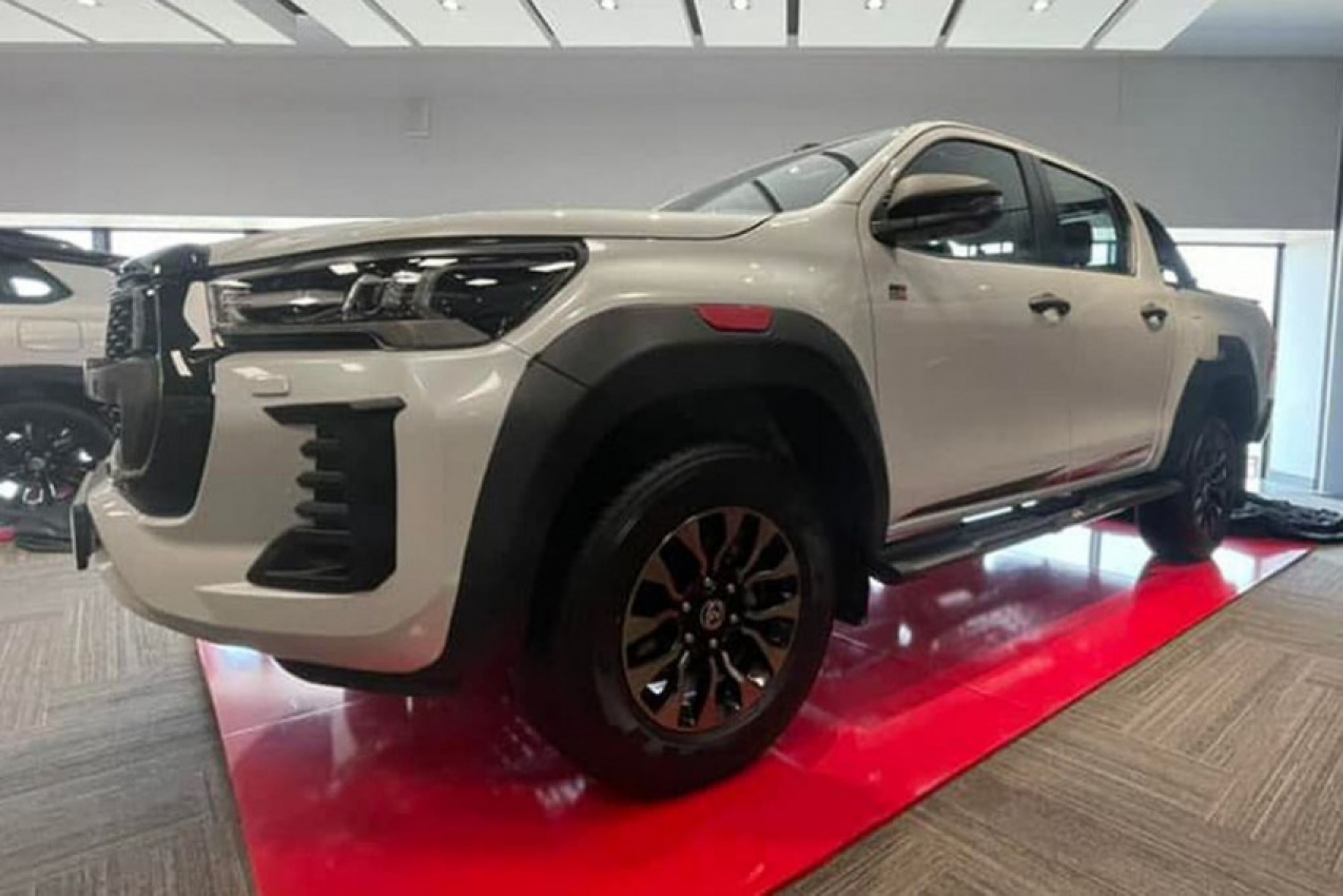 autos, cars, reviews, toyota, 4x4 offroad cars, car news, dual cab, hilux, performance cars, toyota hilux, hotter 165kw toyota hilux gr sport busts out