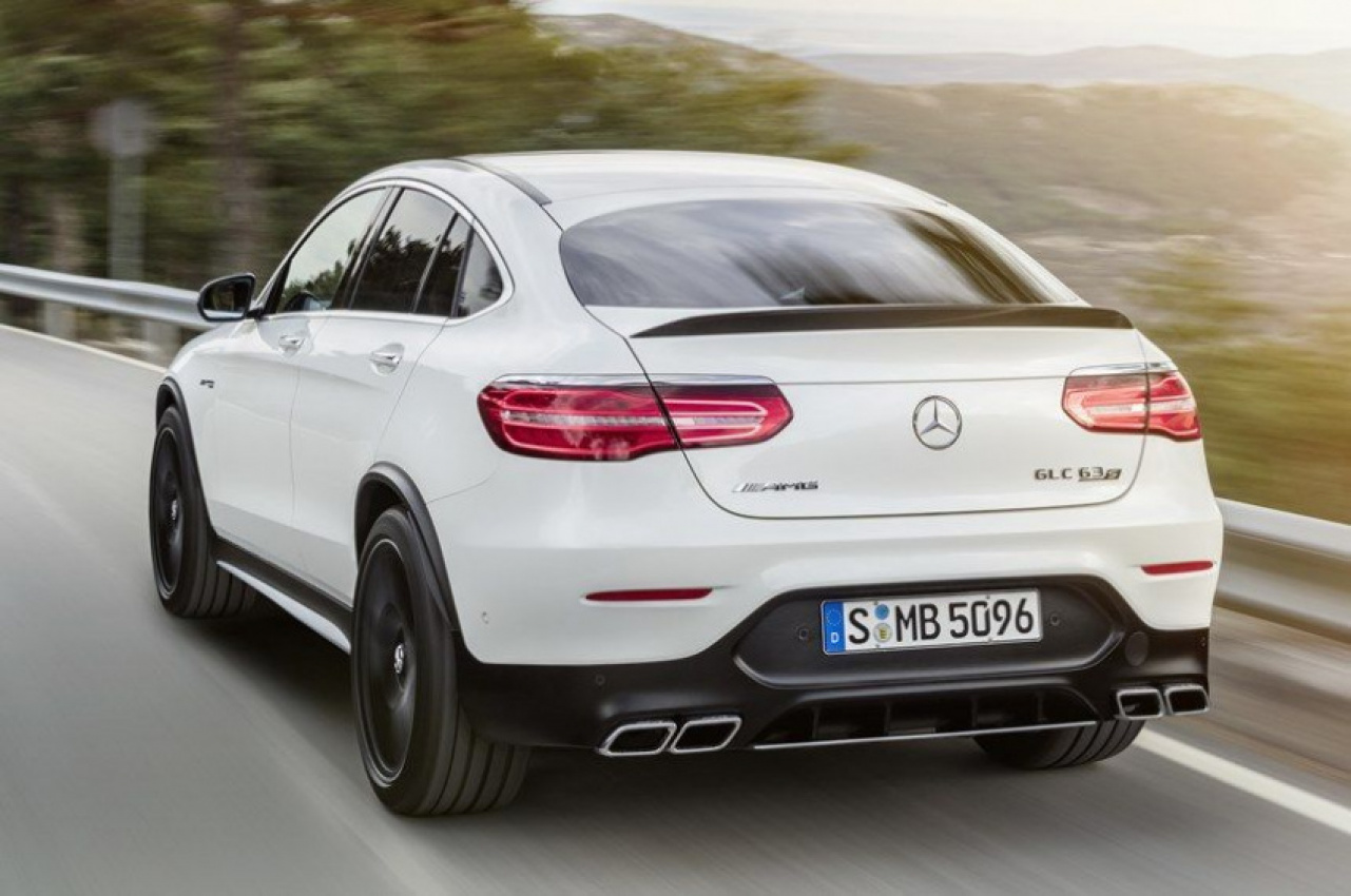 autos, cars, mercedes-benz, mg, amg, auto news, glc 63, glc-class, mercedes, mercedes-amg, mercedes-amg glc 63, mercedes-amg glc 63 coupe, mercedes-benz glc-class, mercedes-benz glc-class coupe, mercedes-amg glc 63 debuts in both suv and coupe format