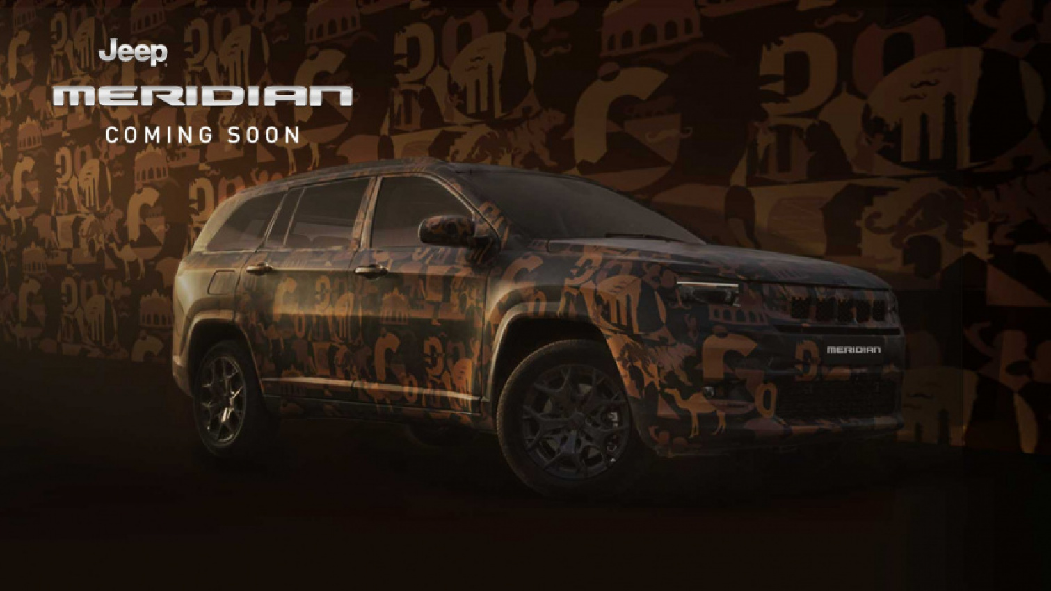 autos, cars, jeep, news, india, jeep commander, jeep videos, teaser, video, jeep meridian seven-seater suv teased as india’s commander