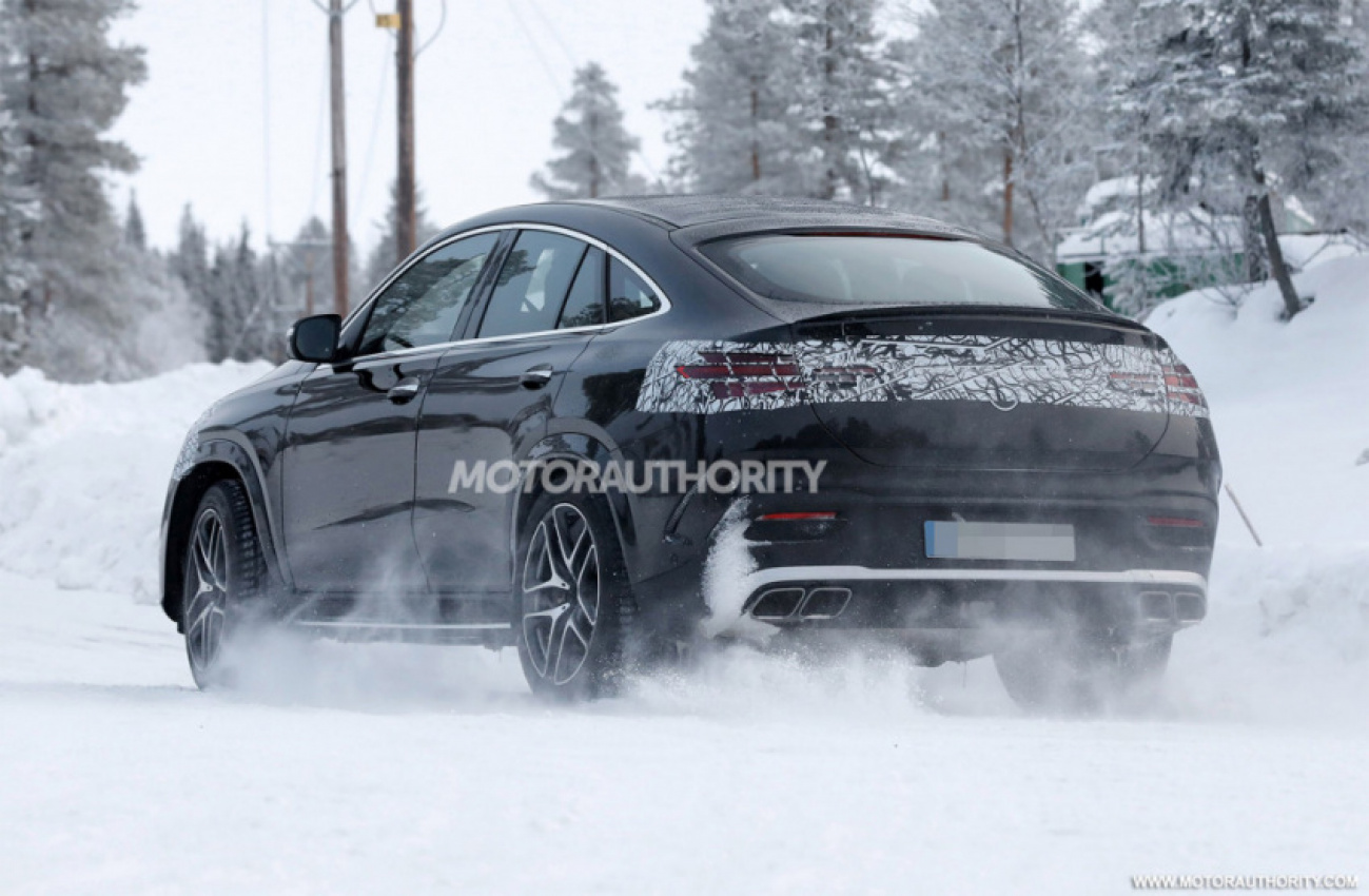 autos, cars, mercedes-benz, mg, luxury cars, mercedes, mercedes-benz gle class news, mercedes-benz news, performance, spy shots, suvs, 2024 mercedes-benz amg gle 63 coupe spy shots: update on the way