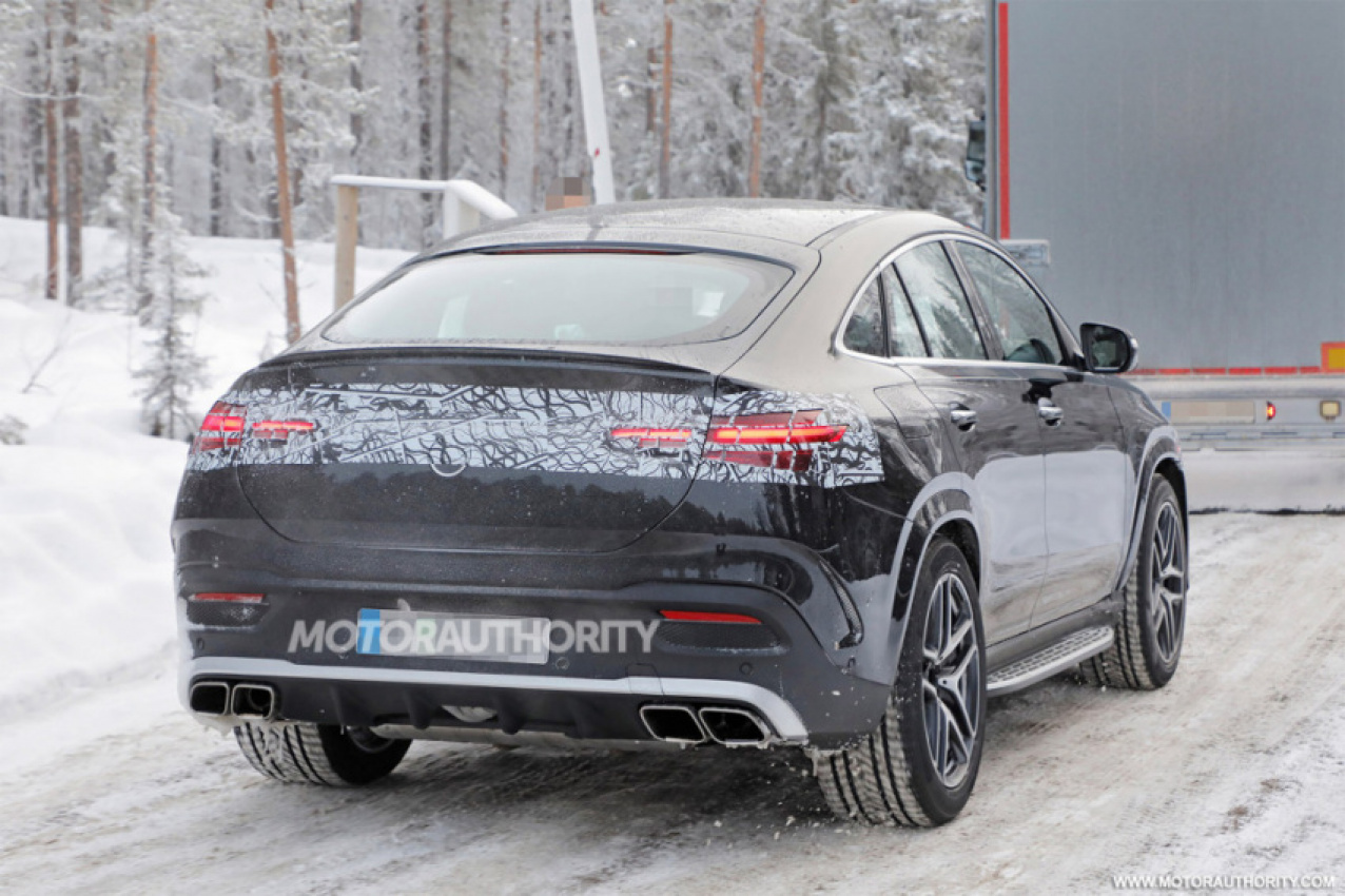 autos, cars, mercedes-benz, mg, luxury cars, mercedes, mercedes-benz gle class news, mercedes-benz news, performance, spy shots, suvs, 2024 mercedes-benz amg gle 63 coupe spy shots: update on the way
