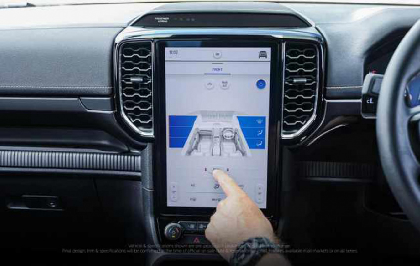 autos, cars, ford, ford ranger, android, watch: new ford ranger’s advanced cabin tech detailed
