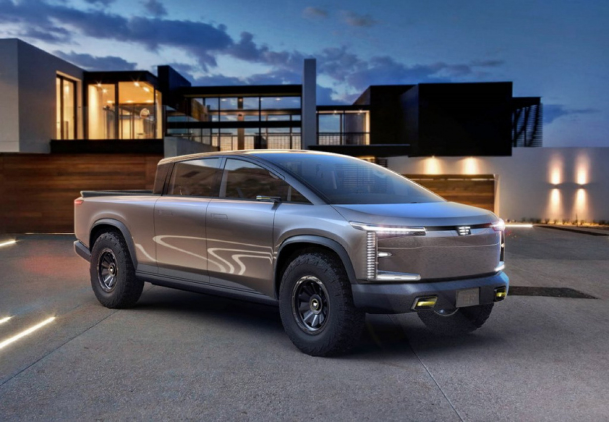 autos, cars, concept car, delivery van, design study, edisonfuture, icona design, phoenix motorcars, pick-up truck, spi energy, edisonfuture’s electric pick-up truck aims to grab a slice of future market