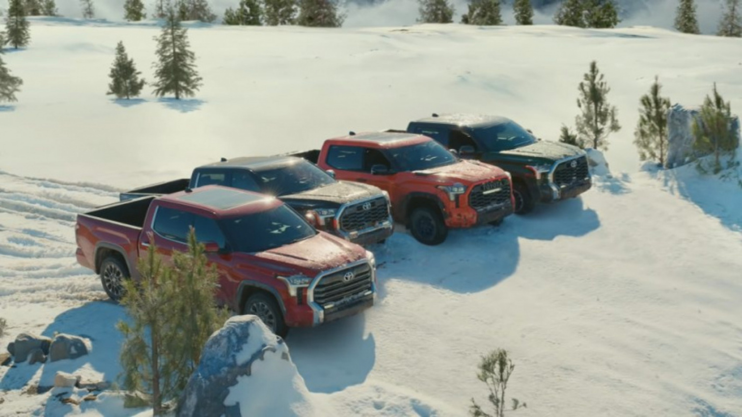 autos, cars, toyota, trucks, tundra, the 2022 toyota tundra super bowl commercial shows what the toyota truck can do