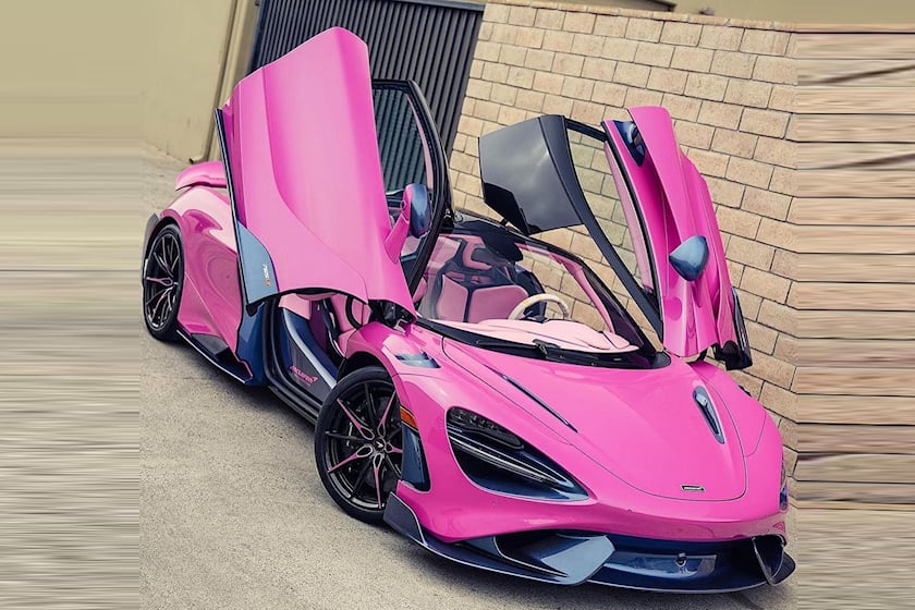 autos, cars, mclaren, offbeat, mclaren 765lt, supercars, video, one-of-a-kind mclaren 765lt is pink perfection
