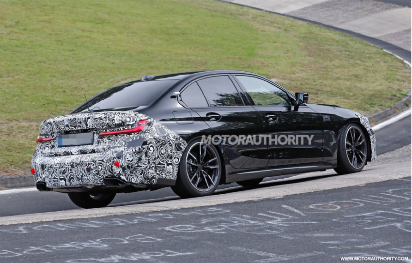 autos, bmw, cars, bmw 3-series news, bmw news, luxury cars, sedans, spy shots, videos, youtube, 2023 bmw 3-series spy shots and video: mid-cycle update on the way