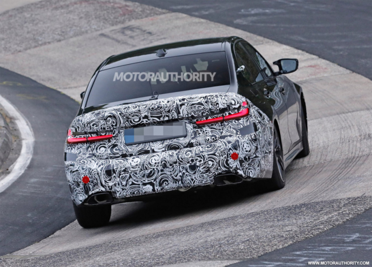 autos, bmw, cars, bmw 3-series news, bmw news, luxury cars, sedans, spy shots, videos, youtube, 2023 bmw 3-series spy shots and video: mid-cycle update on the way