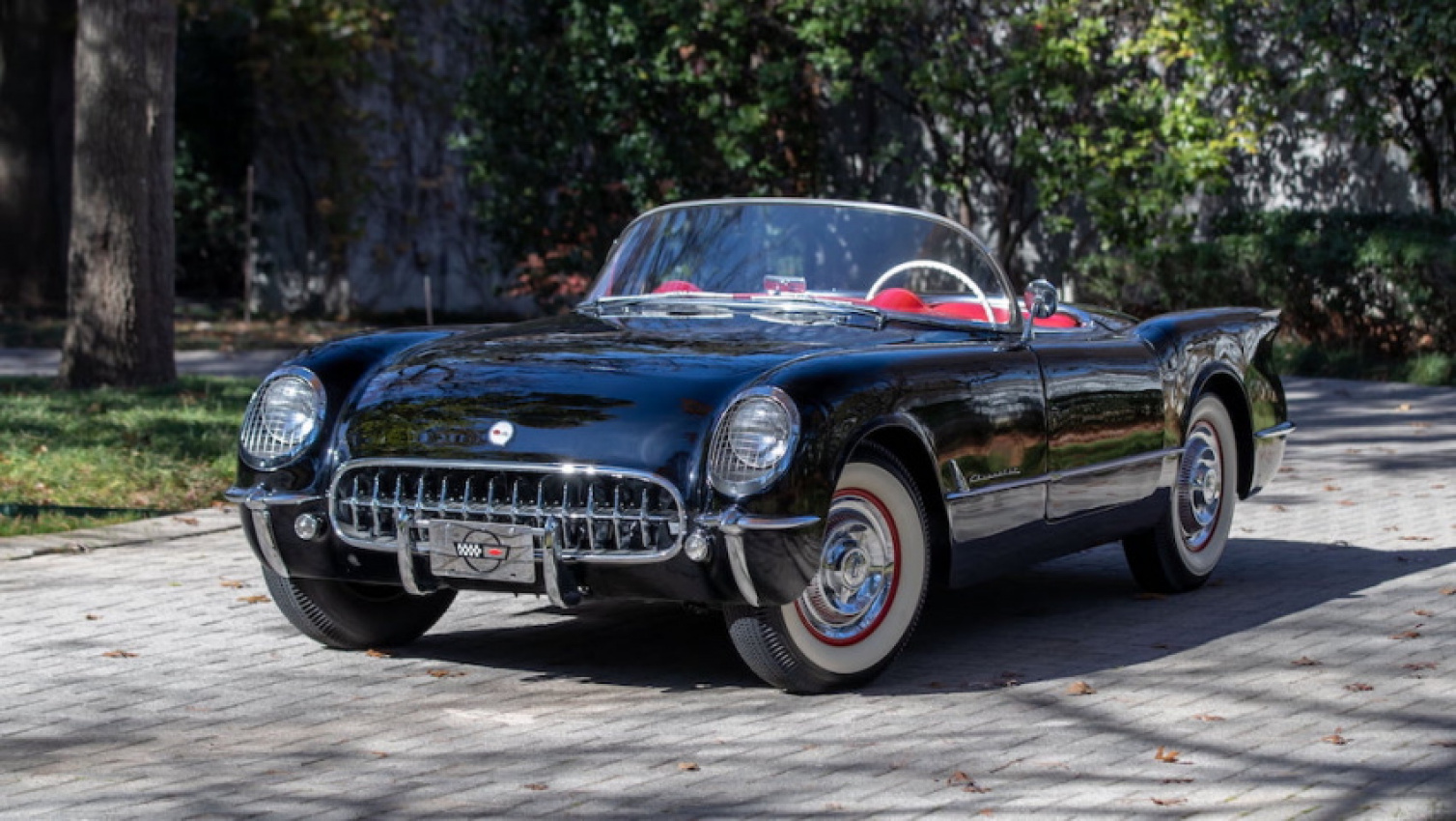 autos, cars, chevrolet, chevrolet corvette, corvette, corvette, ultra rare 1954 corvette is one of just four built in this configuration