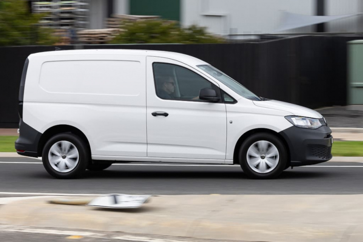 autos, cars, reviews, volkswagen, android, caddy, car reviews, tradie cars, android, volkswagen caddy cargo 2022 review