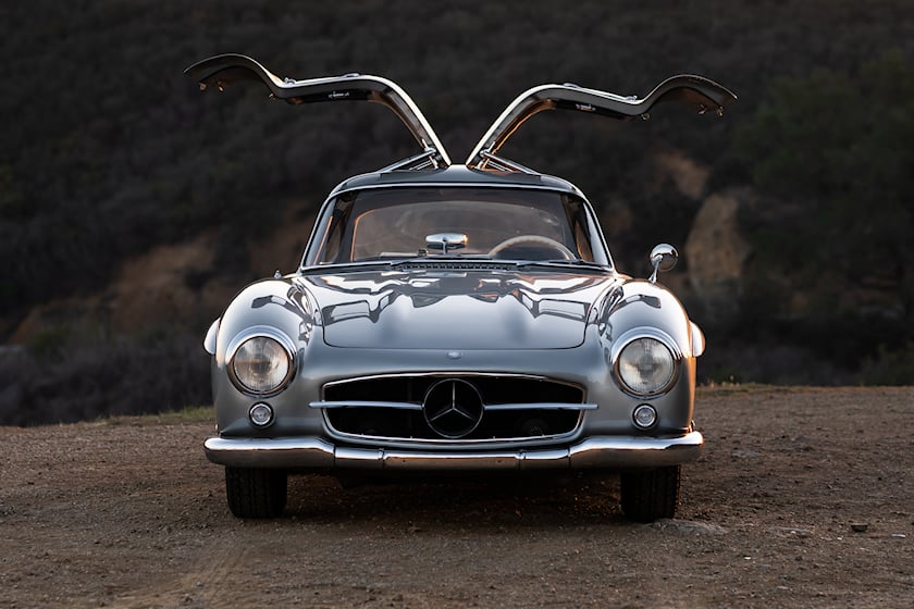 auctions, autos, cars, mercedes-benz, classic cars, for sale, mercedes, special editions, video, matching numbers mercedes-benz 300sl gullwing sells for $6.8 million