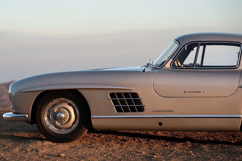 auctions, autos, cars, mercedes-benz, classic cars, for sale, mercedes, special editions, video, matching numbers mercedes-benz 300sl gullwing sells for $6.8 million