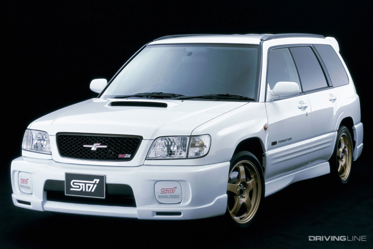 autos, cars, import, subaru, subaru forester, japan's hottest crossover: the subaru forester sti was a boxier, roomier wrx