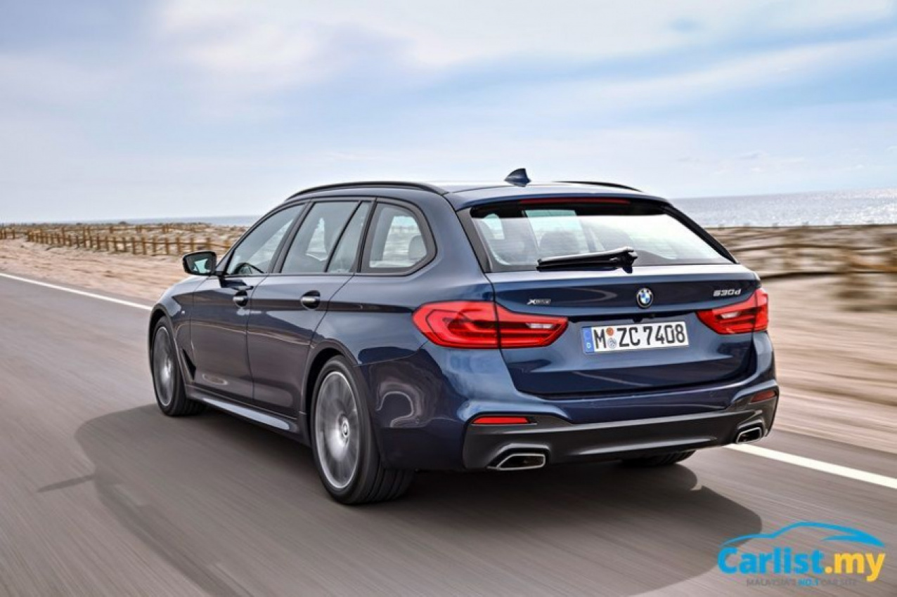 autos, bmw, cars, 5 series, auto news, bmw 5 series touring, g30, g31, touring, 2017 bmw 5 series touring (g31) unveiled – larger yet leaner and meaner