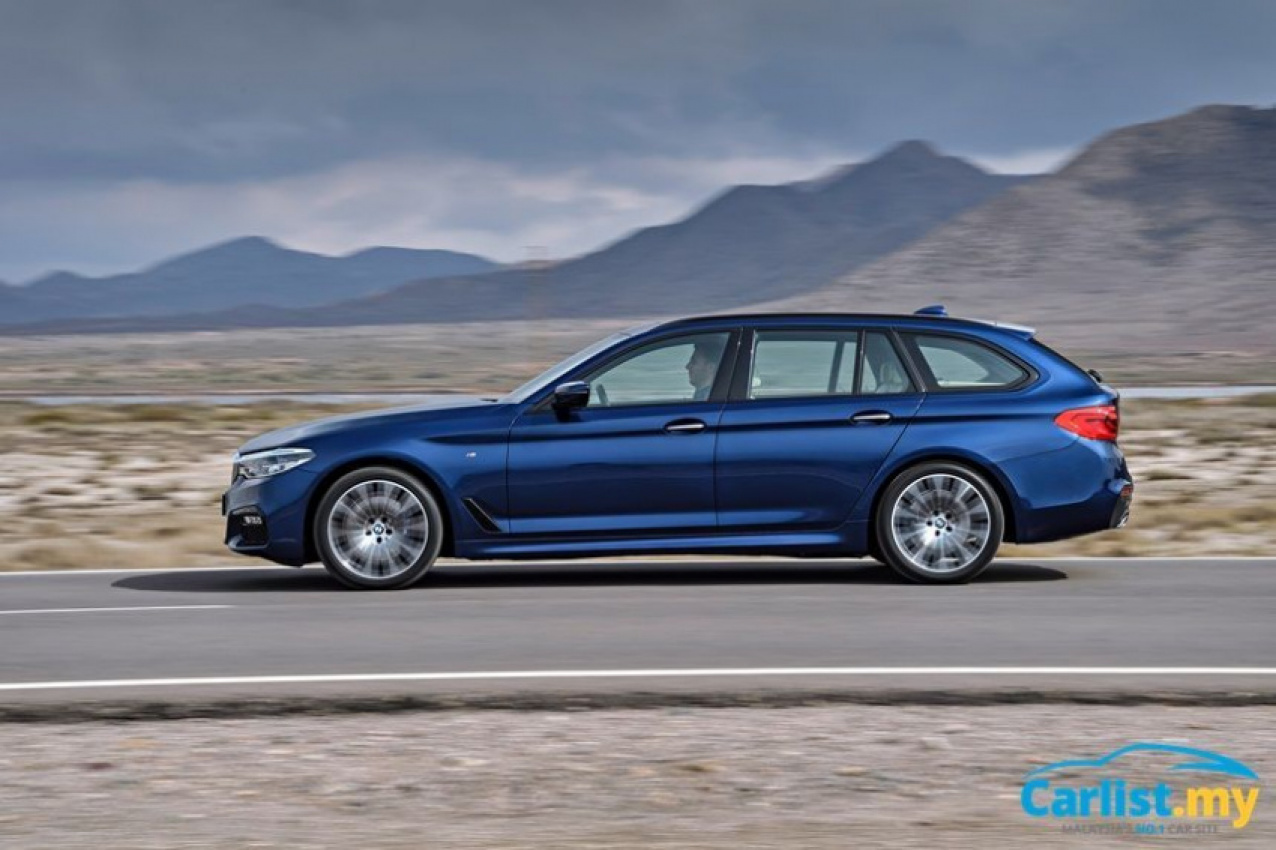 autos, bmw, cars, 5 series, auto news, bmw 5 series touring, g30, g31, touring, 2017 bmw 5 series touring (g31) unveiled – larger yet leaner and meaner