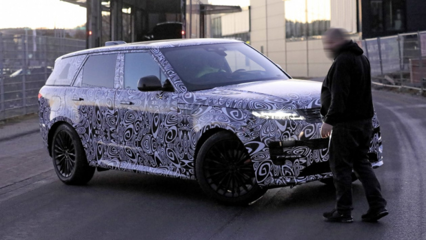 autos, bmw, cars, land rover, bmw x5, range rover, spy shots, new 2022 range rover sport spied – land rover’s bmw x5 rival due later this year