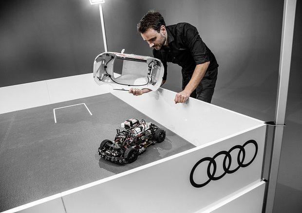 audi, autos, cars, artificial intelligence, audi q2, auto news, nips, parking, piloted driving, q2, forward parking or reverse parking? not a problem with audi