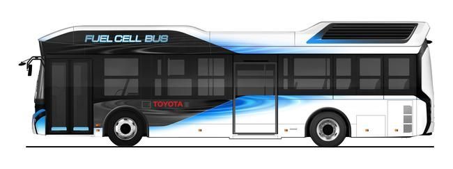 autos, cars, toyota, auto news, fuel cell, green tech, toyota fuel cell bus, toyota to sell hydrogen fuel cell buses next year