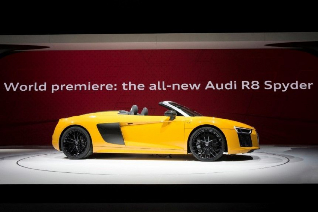 audi, autos, cars, audi r8, audi r8 spyder v10, auto news, r8, all you need to know about the 2017 audi r8 spyder v10