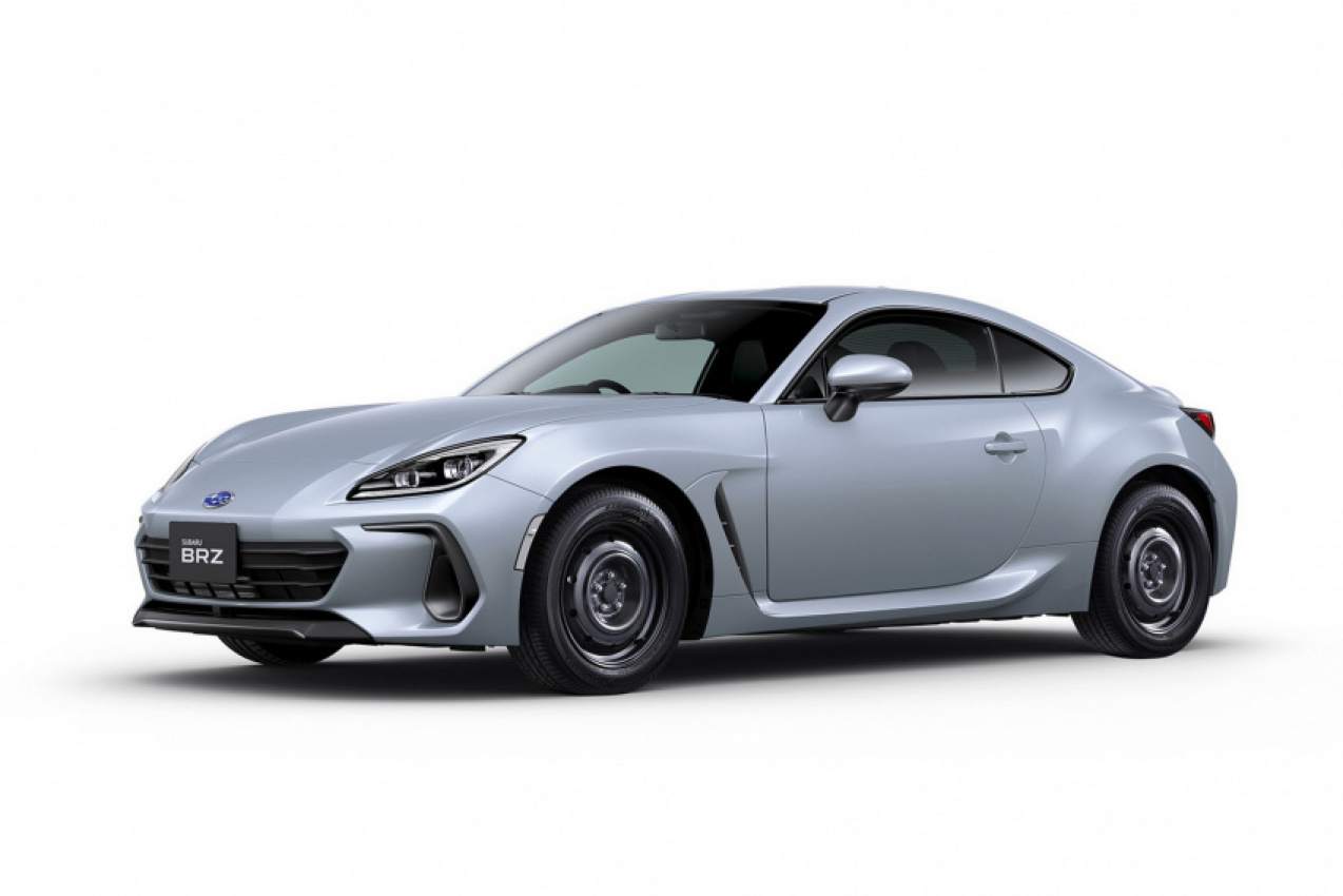 autos, cars, news, subaru, japan, motorsports, new cars, subaru brz, toyota, toyota 86, toyota gr, toyota gr 86, toyota videos, video, subaru brz cup car basic unveiled in japan with roll cage and steelies