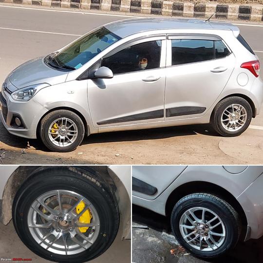 autos, cars, accessories, android, hatchback, hyundai grand i10, hyundai india, indian, member content, petrol, android, my grand i10 gets 1.2 lakh worth of functional accessories