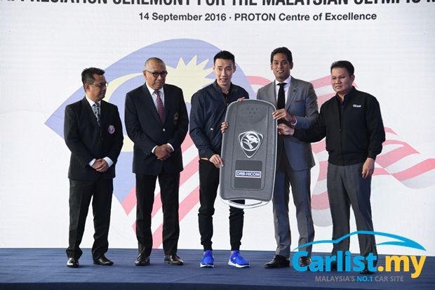 autos, cars, auto news, award, drb-hicom, olympics, perdana, persona, proton, suprima, proton honours malaysian olympic heroes
