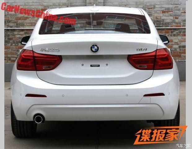 autos, bmw, cars, 1 series, auto news, bmw 1 series, spyshots: bmw 1 series sedan for china