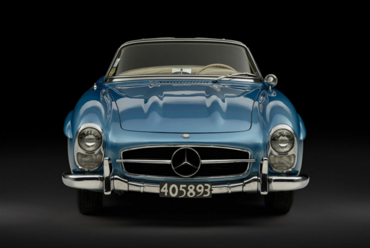 autos, cars, mercedes-benz, classic cars, convertibles, juan manuel fangio, mercedes, mercedes-benz 300sl, mercedes-benz news, mercedes-benz sl class news, sports cars, fangio's own mercedes-benz 300 sl roadster up for sale