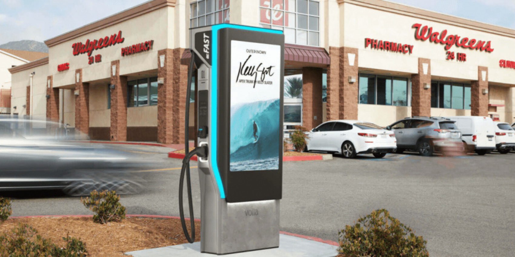 autos, cars, electric vehicle, energy & infrastructure, charging infrastructure, volta charging, walgreens, walgreens advertising group, more volta charging stations at walgreens in the usa