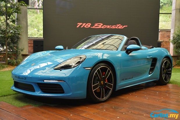autos, cars, porsche, 718 boxster, auto news, boxster, boxster s, porsche boxster, porsche boxster s, porsche launches 718 boxster and boxster s, rm 480,000, rm 620,000