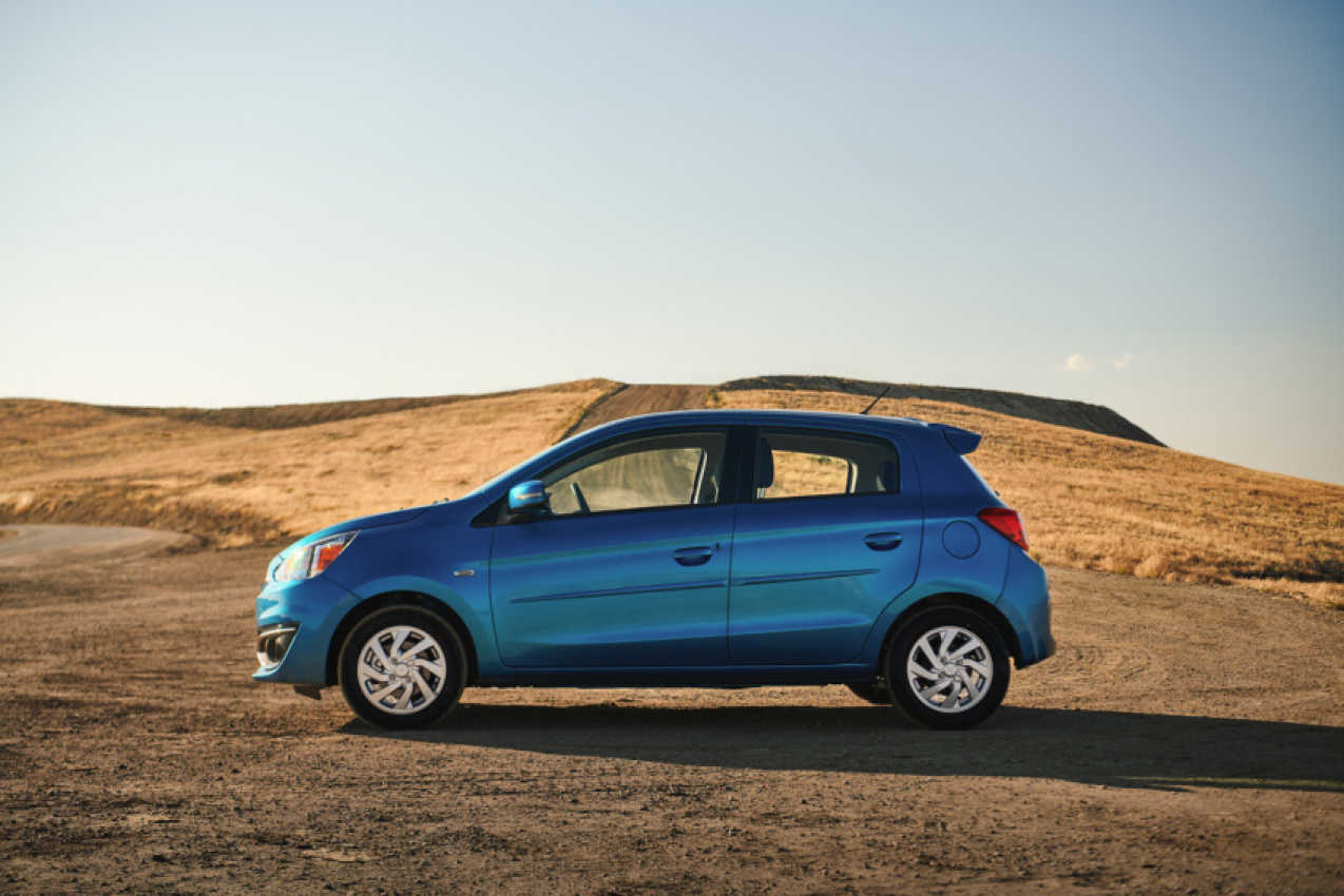 autos, cars, mitsubishi, consumer reports, mirage, mitsubishi mirage, wrangler, 2022 mitsubishi mirage would be the most hated vehicle on consumer reports if not for 1 popular suv